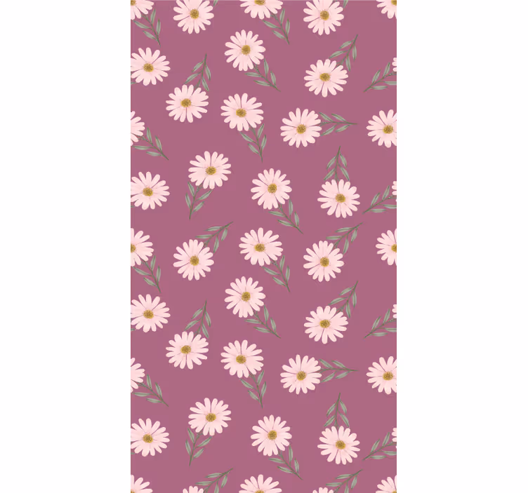 Store enrouleur fleurs et plantes thème floral de marguerite - TenStickers