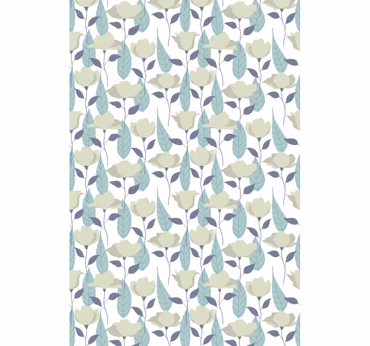 Store enrouleur fleurs et plantes motif botanique chic - TenStickers