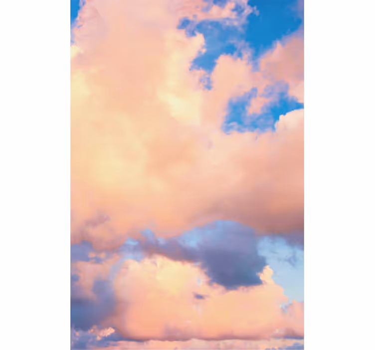 Store enrouleur nuage scène sereine - TenStickers