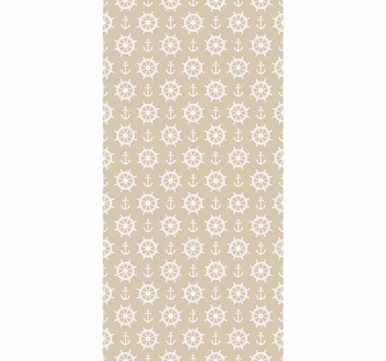 Store enrouleur original motif de roue nautique - TenStickers