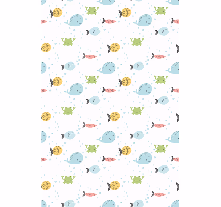 Store enrouleur animaux la vie marine pour les enfants - TenStickers