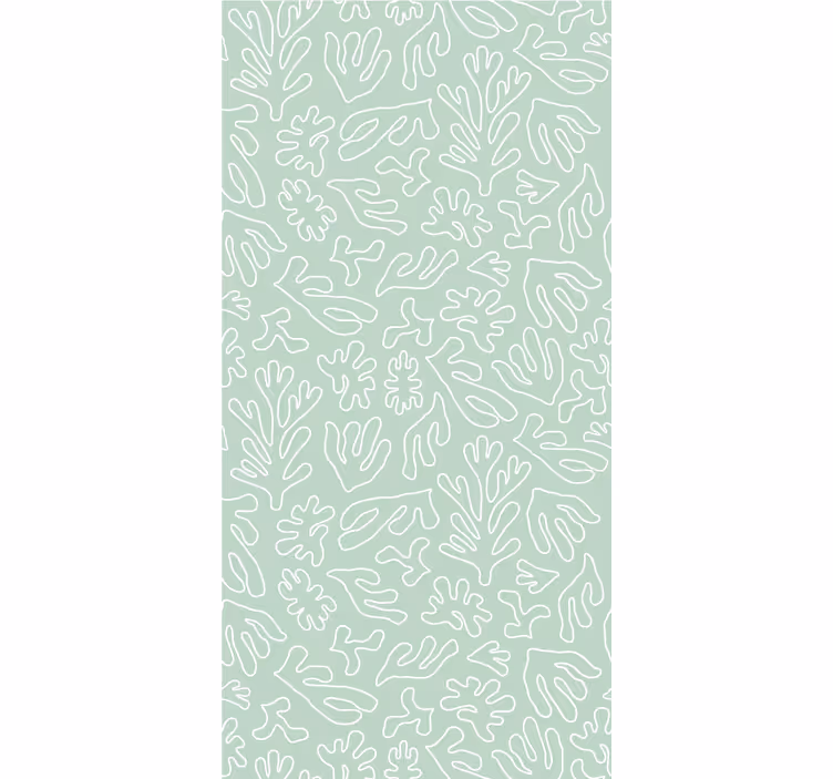 Store enrouleur fleurs et plantes motifs végétaux élégants - TenStickers