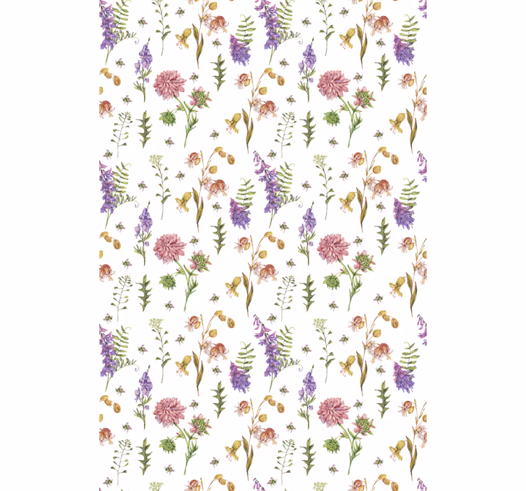 Store enrouleur fleurs et plantes thème de jardin floral - TenStickers