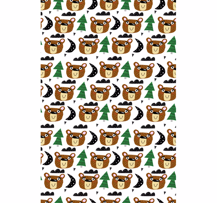 Store enrouleur chambre enfant modèles de bébé ours - TenStickers