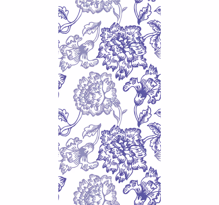 Store enrouleur fleurs et plantes thème floral élégant - TenStickers