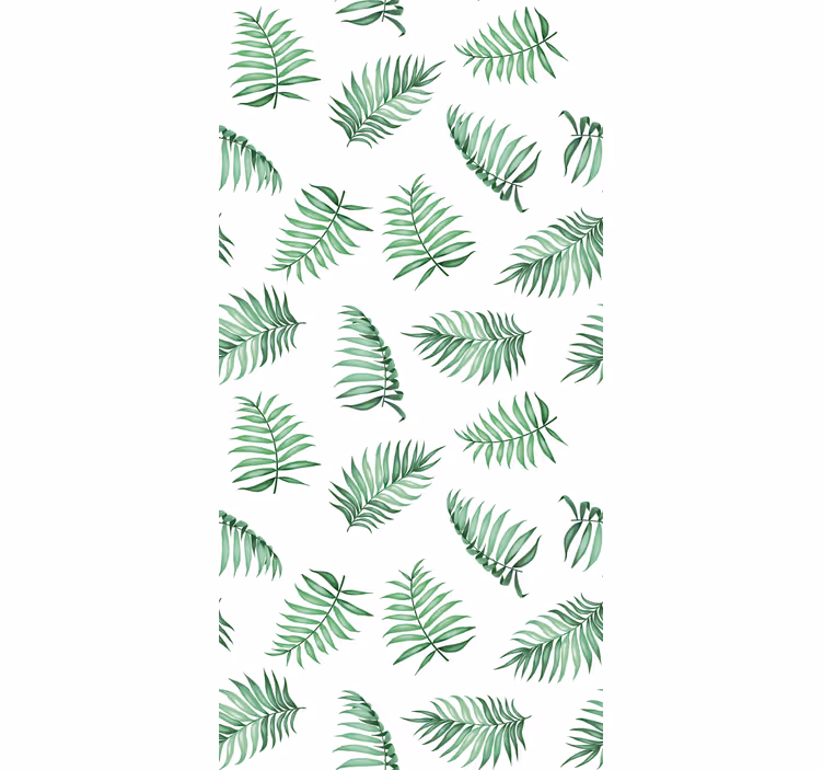 Store enrouleur fleurs et plantes agencement feuillu vibrant - TenStickers