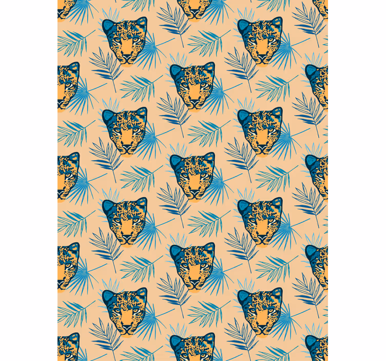 Store enrouleur animaux motif tête de léopard - TenStickers