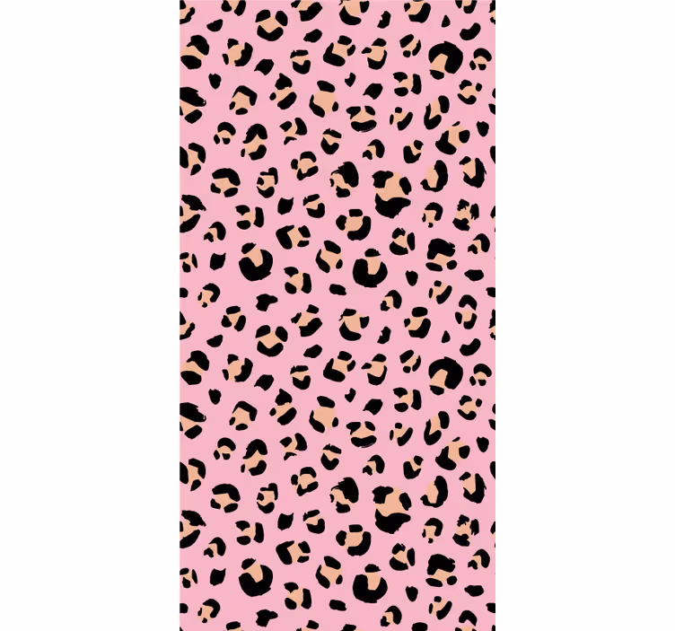 Store enrouleur animaux motifs imprimés léopard - TenStickers