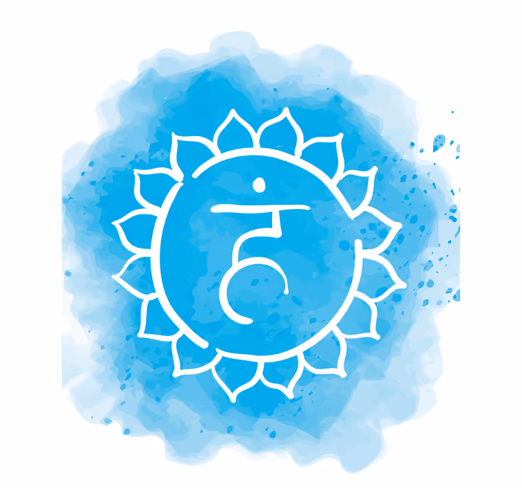 Store enrouleur motif zen conception de symboles de chakra - TenStickers