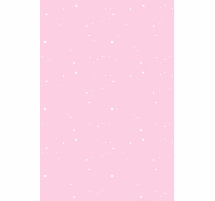 Store enrouleur chambre ado motif rose étoilé - TenStickers
