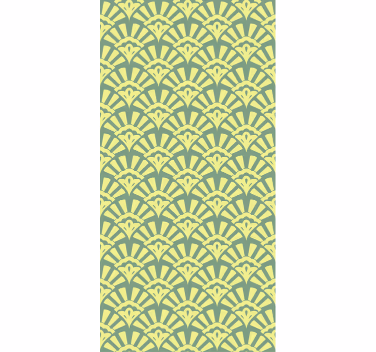 Store enrouleur textures et motifs thème de feuille élégante - TenStickers