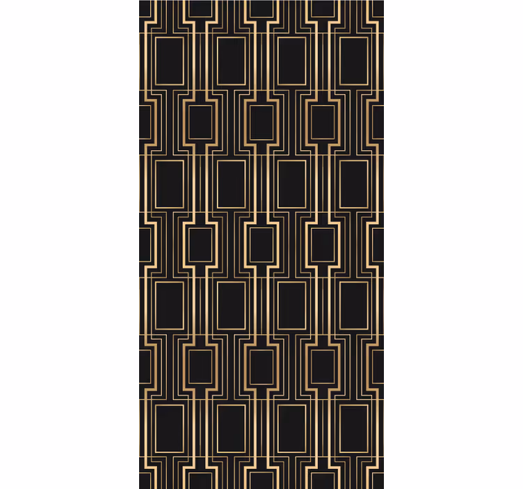 Store enrouleur élégant motif de ligne géométrique - TenStickers