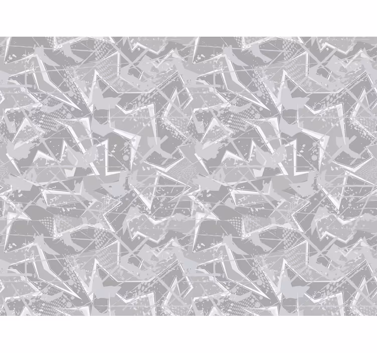 Store enrouleur textures et motifs motifs géométriques gris - TenStickers