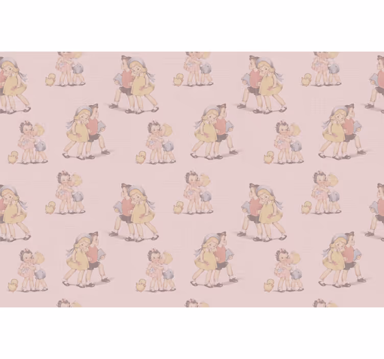 Store enrouleur original enfants jouant ensemble - TenStickers