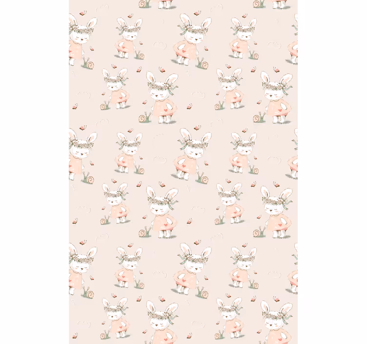 Store enrouleur animaux personnages de lapin mignons - TenStickers