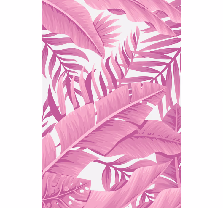 Store enrouleur fleurs et plantes motif feuillage tropical - TenStickers