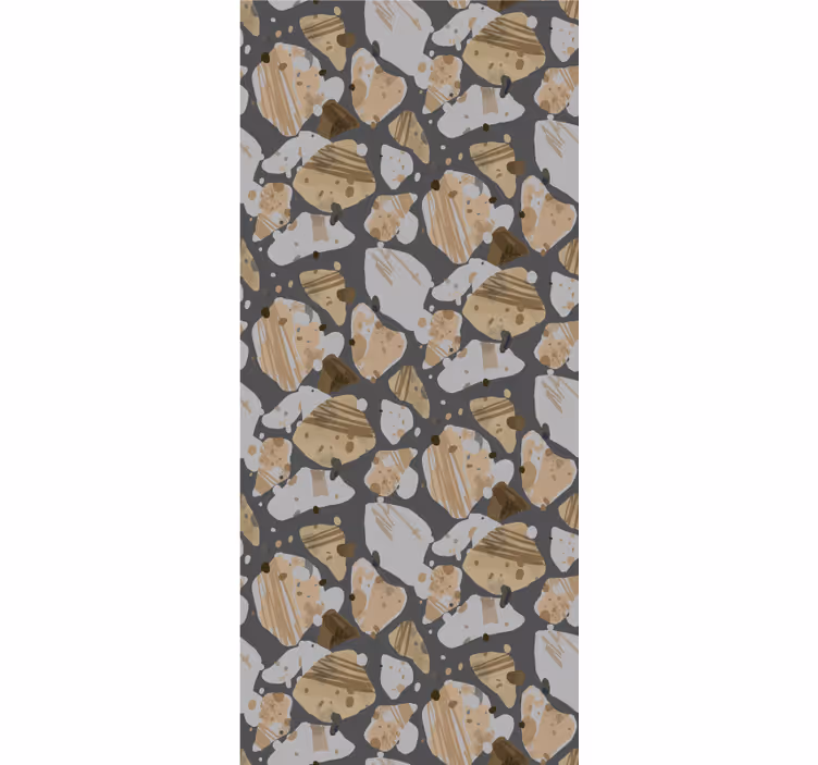 Store enrouleur couloir grand motif terrazo - TenStickers
