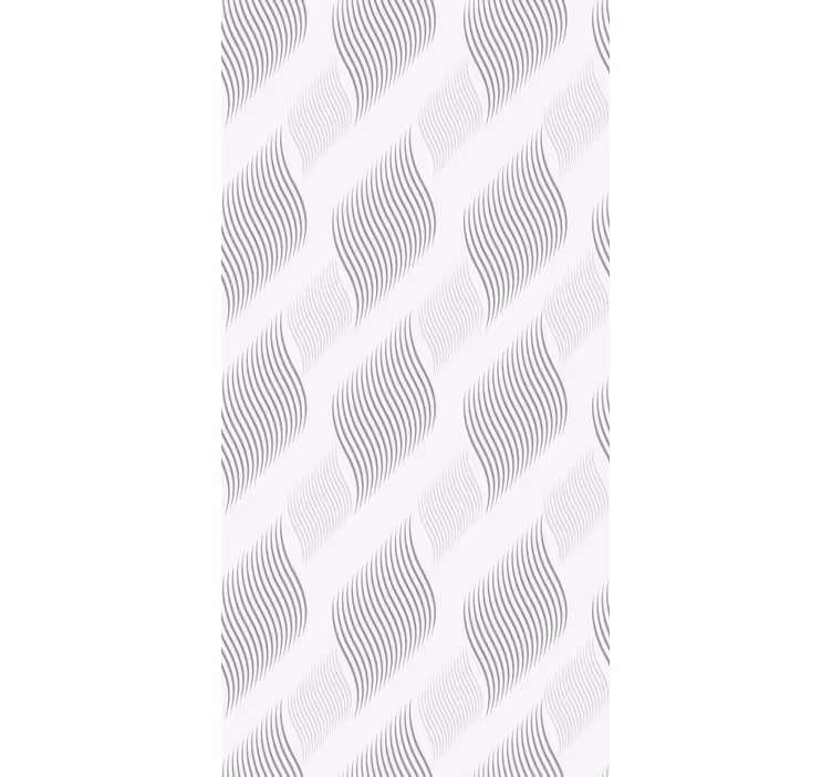 Store enrouleur élégant motif de vagues grises - TenStickers