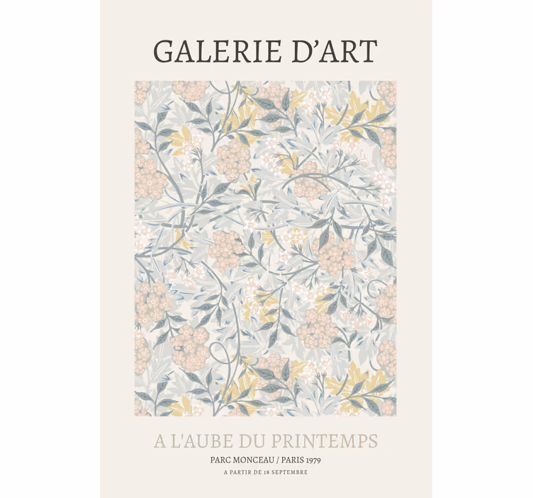 Stores avec des dessins Affiche galerie d'art - TenStickers