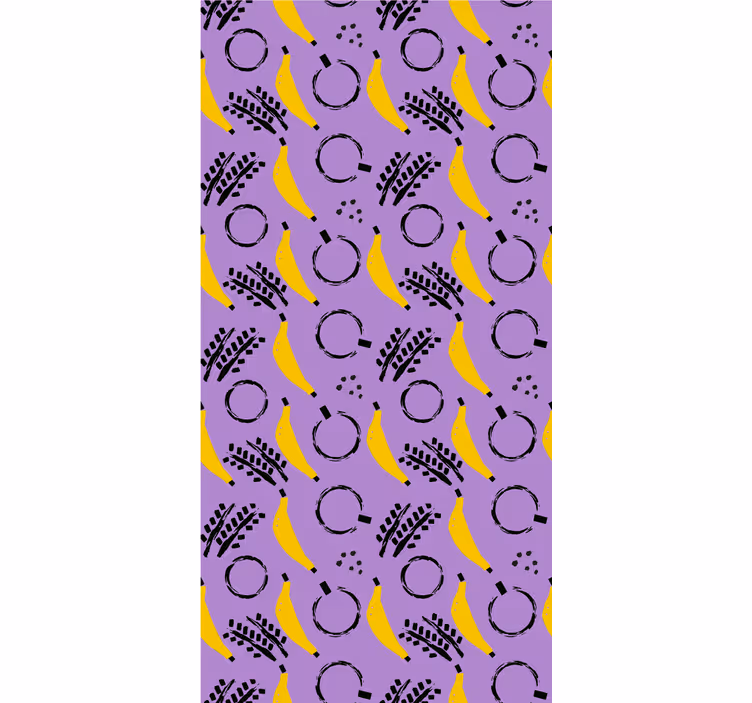 Store enrouleur fruits et légumes motif banane - TenStickers
