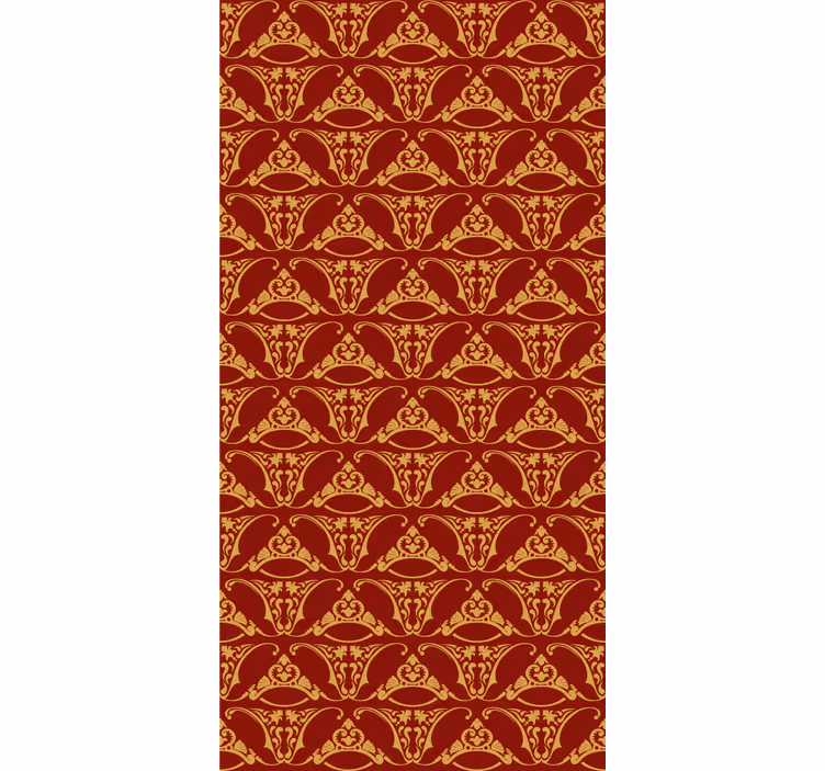 Store enrouleur rustique motif traditionnel orné - TenStickers