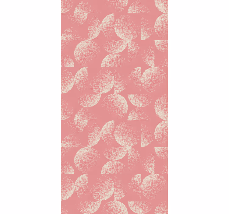 Store enrouleur textures et motifs designs ronds - TenStickers