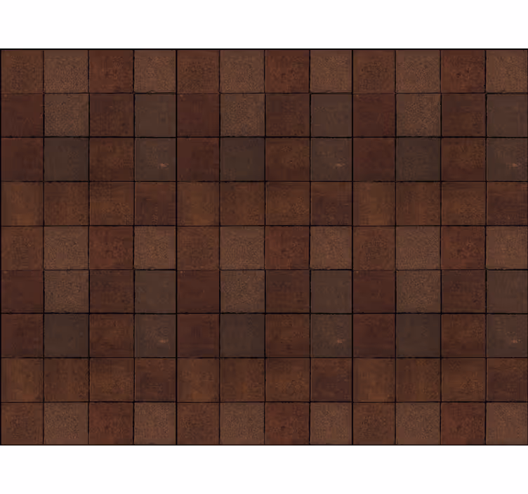 Store enrouleur cuisine imitation brique rustique - TenStickers