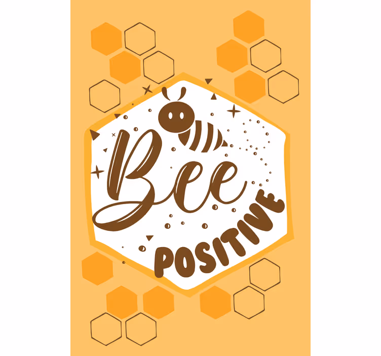 Store enrouleur phrase message positif des abeilles - TenStickers
