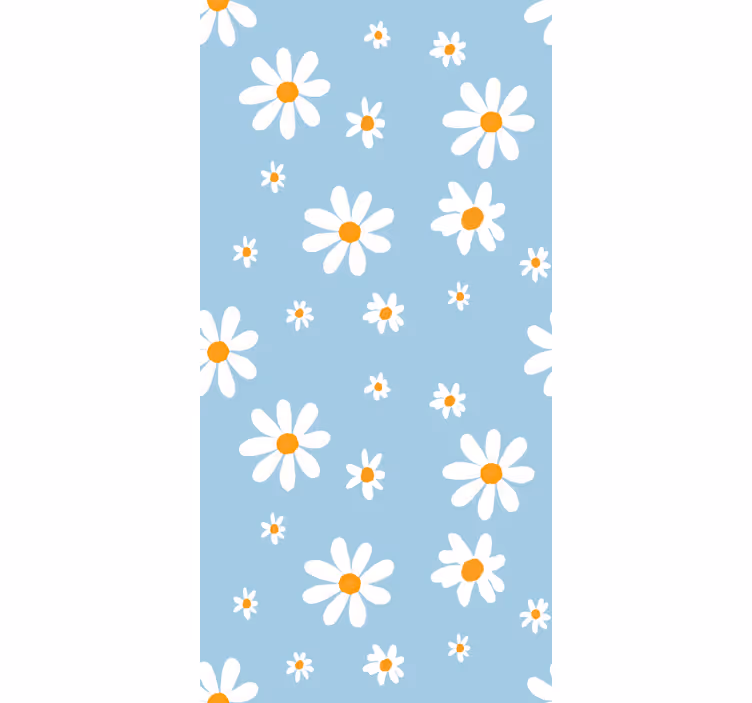 Store enrouleur fleurs et plantes motifs délicats - TenStickers