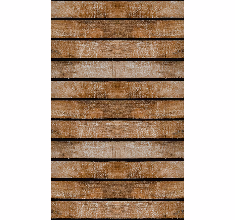 Store enrouleur salon palettes industrielles en bois vieilli - TenStickers