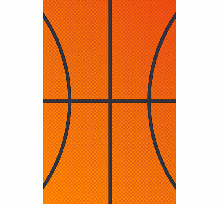 Store enrouleur chambre ado motif ballon de basket - TenStickers