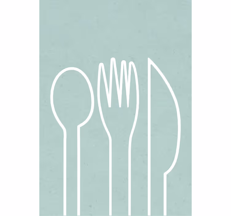 Store cuisine couverts de cuisine - TenStickers