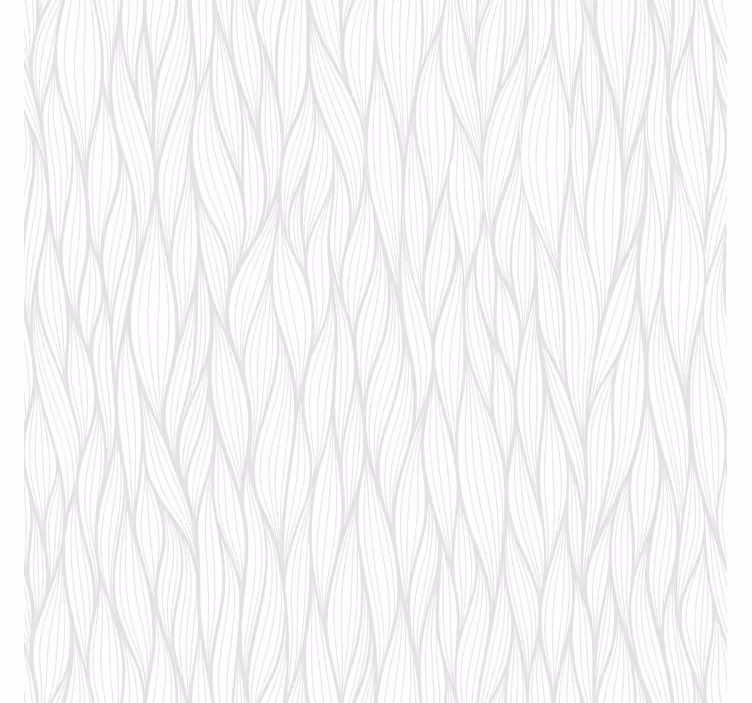 Store enrouleur blanc lignes ondulées - TenStickers