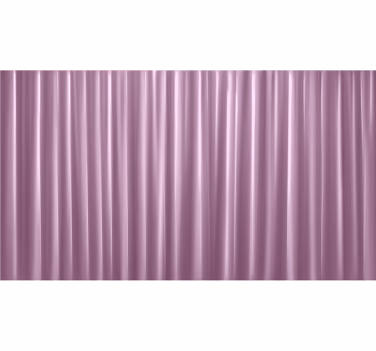 Store rideaux roses ondulés - TenStickers