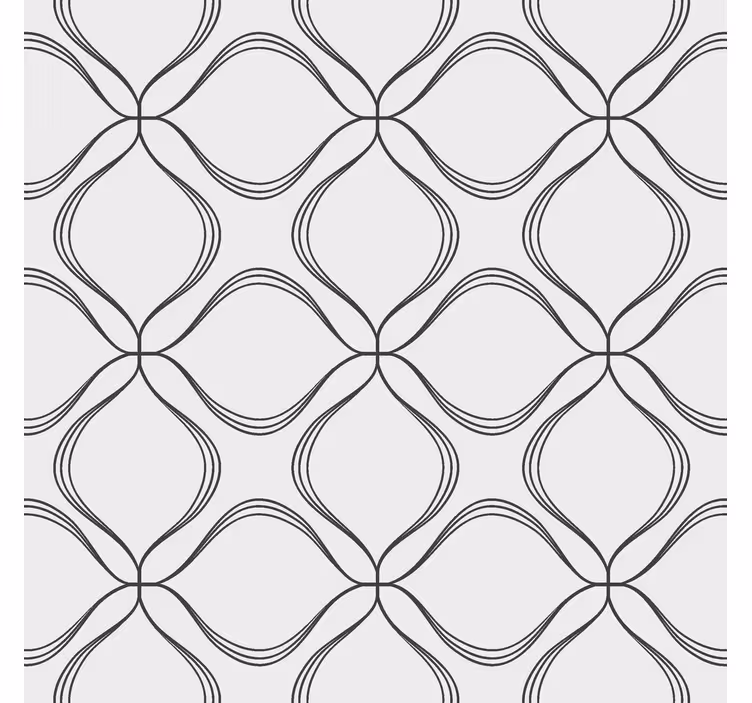 Store enrouleur moderne motif lignes abstraites - TenStickers