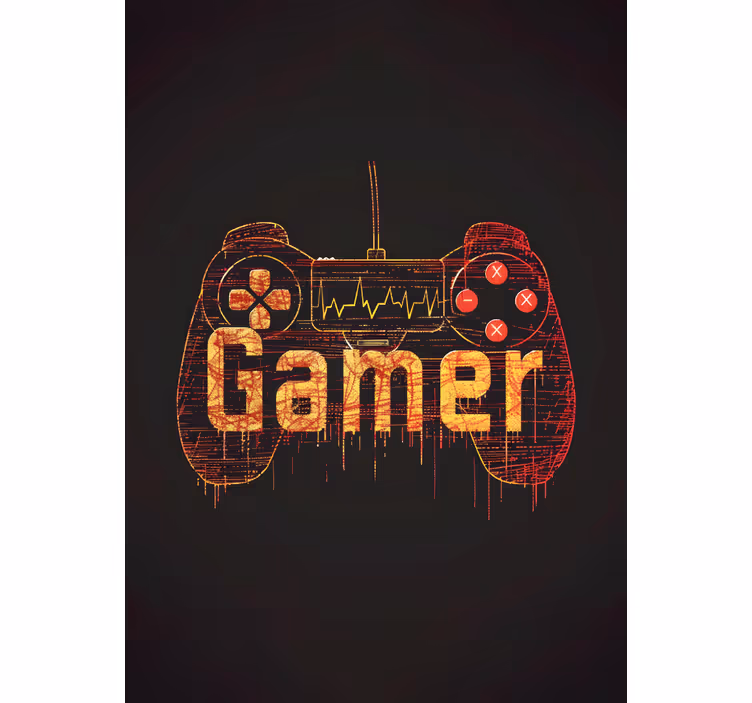 Store enrouleur geek le battement de coeur du joueur - TenStickers
