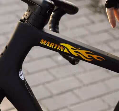 Autocollants Vélo - Tenstickers Autocollants Vélo - Tenstickers
