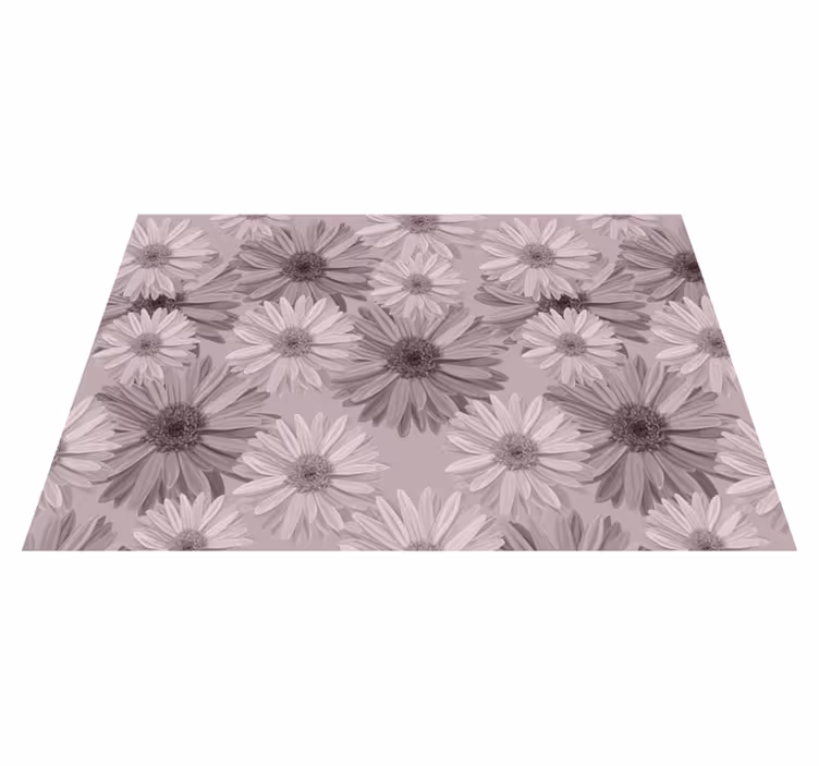 Set de table motif assiette floral - TenStickers