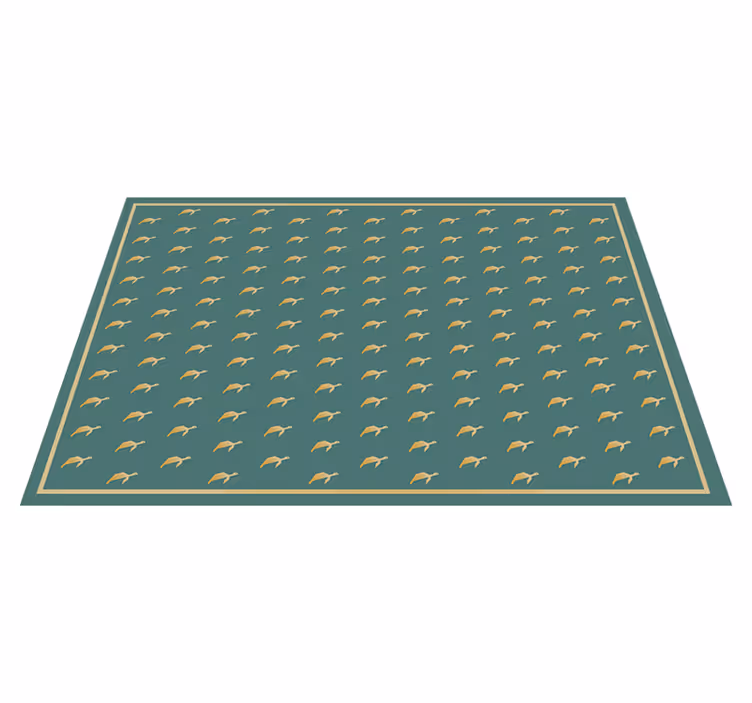 Set de table avec prénom surface élégante à motifs - TenStickers