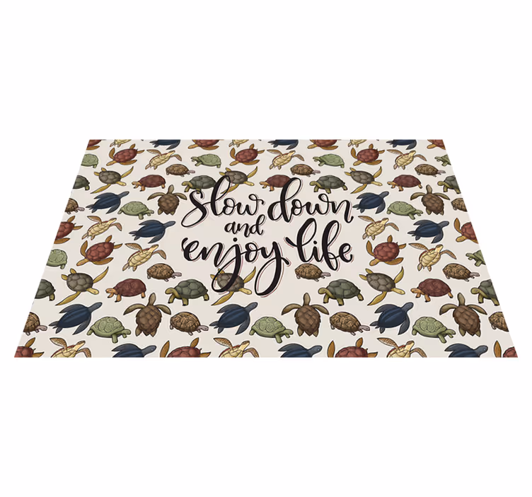 set de table tortue variété de tortues - TenStickers