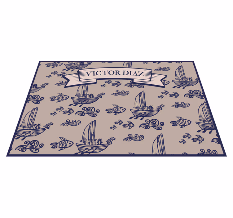 Set de table original motif voile - TenStickers