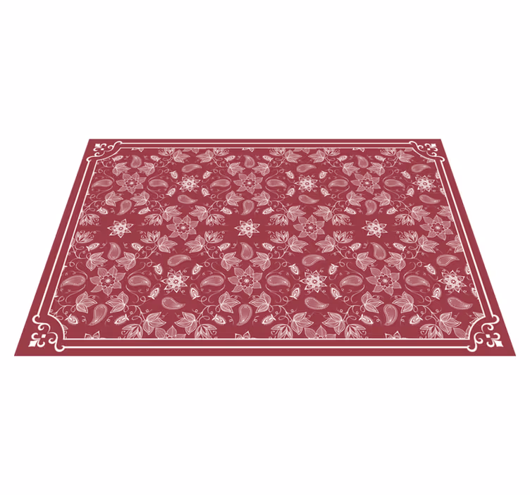 Set de table à motif floral - TenStickers