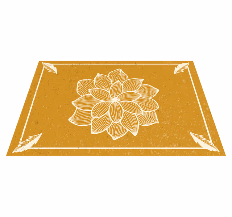 Set de table original motif botanique gracieux - TenStickers