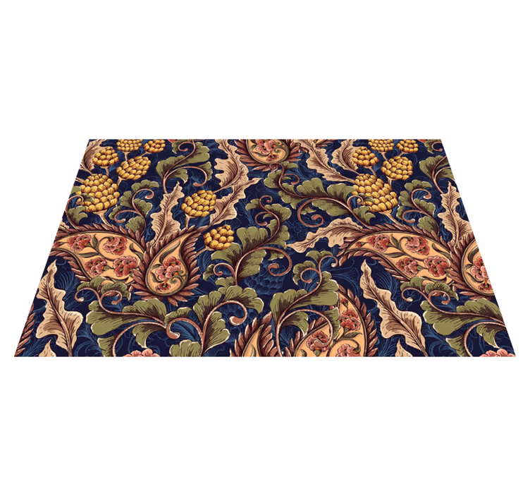 Set de table original motif d'art floral - TenStickers