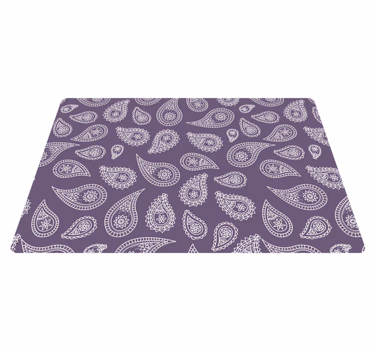 Set de table original motif cachemire - TenStickers