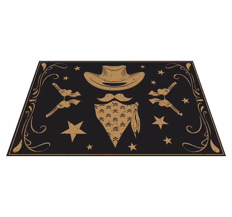 Set de table original thème cowboy - TenStickers