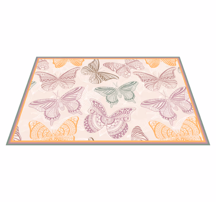 Set de table original motif de papillons élégant - TenStickers