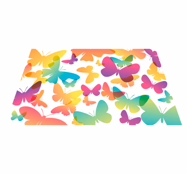 Set de table enfant motif papillon vibrant - TenStickers