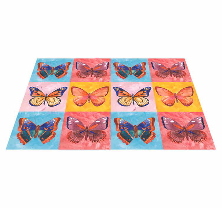 Set de table original emblème de papillon vivant - TenStickers