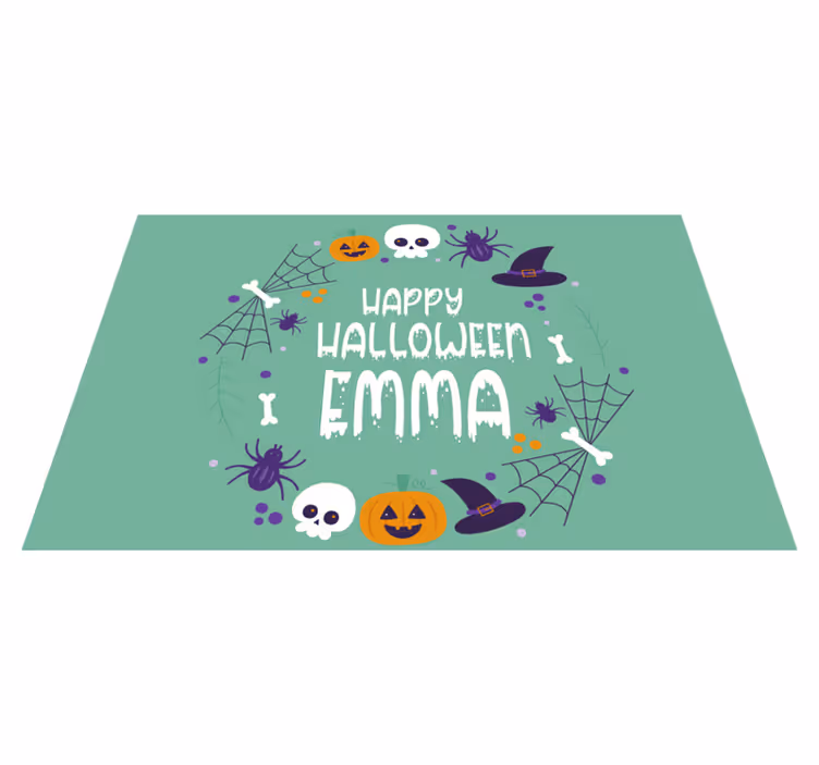 Set de table halloween design thématique halloween - TenStickers
